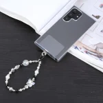 Butterfly Heart Bead Chain Anti-lost Phone Short Lanyard - Image 2
