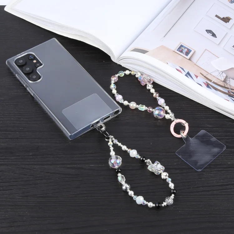 EDA0067093_B2.webp Butterfly Heart Bead Chain Anti-lost Phone Short Lanyard - Image 3