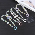 Water Drop Lantern Bead Chain Anti-lost Phone Short Lanyard - Image 4