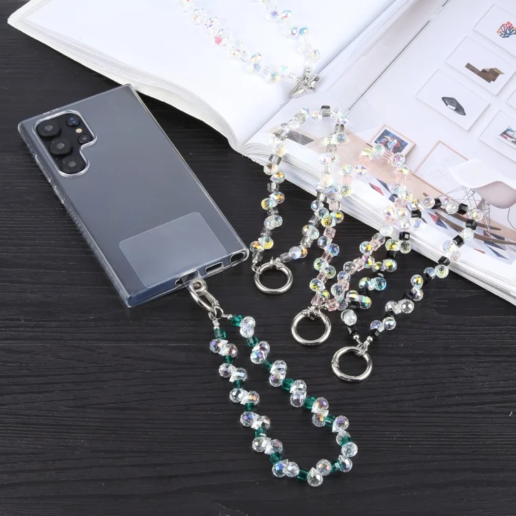 EDA0067098_B2.webp Colorful Crystal Bead Chain Anti-lost Phone Short Lanyard - Image 3