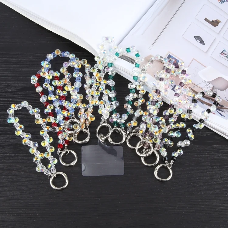 EDA0067098_B3.webp Colorful Crystal Bead Chain Anti-lost Phone Short Lanyard - Image 4