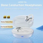 Hileo F16 TWS Touch Control IPX5 Waterproof Sports Earclip Noise Cancelation Earphones, F16 - Image 2