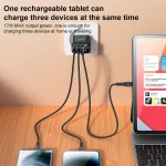 Yesido YC67 17W USB / Type-C + Dual USB Digital Display Charger, YC67 - Image 3