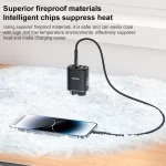 Yesido YC67 17W USB / Type-C + Dual USB Digital Display Charger, YC67 - Image 5