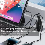 Yesido YC69 30W USB + Dual USB-C / Type-C Digital Display Charger, Specification:EU Plug, YC69 - Image 4