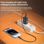 Yesido YC69 30W USB + Dual USB-C / Type-C Digital Display Charger, Specification:EU Plug, YC69 - Image 9