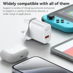 Yesido YC85C 18W USB Fast Charger with USB to USB-C / Type-C Cable, YC85C - Image 10