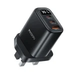 Yesido YC88 30W USB + Dual USB-C / Type-C Digital Display Charger, YC88