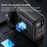 Yesido YC88 30W USB + Dual USB-C / Type-C Digital Display Charger, YC88 - Image 6