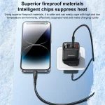 Yesido YC88 30W USB + Dual USB-C / Type-C Digital Display Charger, YC88 - Image 7