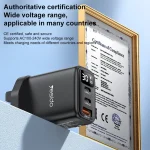 Yesido YC88 30W USB + Dual USB-C / Type-C Digital Display Charger, YC88 - Image 8