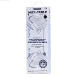 REMAX RC-C036 1.2m 30W Type-C to Type-C Transparent Braided Fast Charging Cable, Type-C to Type-C - Image 3