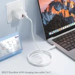 Borofone BX107 60W USB-C / Type-C to USB-C / Type-C Fast Charge Data Cable, Length:1m, Type-C to Type-C - Image 4