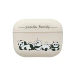 Panda Pattern Earbuds Box Frosted TPU Case, For AirPods Pro 2, For AirPods 3, For AirPods Pro, For AirPods 2 / 1