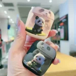 Phantom Panda Pattern Earbuds Box Frosted TPU Case, For AirPods Pro 2, For AirPods 3, For AirPods Pro, For AirPods 2 / 1 - Image 2