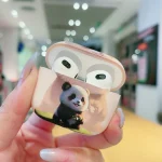Phantom Panda Pattern Earbuds Box Frosted TPU Case, For AirPods Pro 2, For AirPods 3, For AirPods Pro, For AirPods 2 / 1 - Image 4