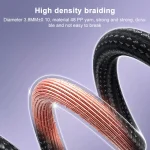 Yesido CA165C 60W USB + USB-C / Type-C to USB-C / Type-C 2 in 1 Fast Charging Data Cable, CA165C - Image 7