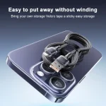 Yesido CA165L 27W USB + USB-C / Type-C to 8 Pin 2 in 1 Fast Charging Data Cable, CA165L - Image 7