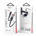 Yesido CA165L 27W USB + USB-C / Type-C to 8 Pin 2 in 1 Fast Charging Data Cable, CA165L - Image 8