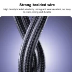 Yesido CA166 PD 240W USB-C / Type-C to USB-C / Type-C Super Fast Charging Data Cable, CA166 - Image 6