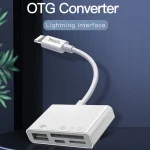 Yesido GS12 8 Pin to TF Card / SD Card / USB / 8 Pin 4 in 1 OTG Converter, GS12 - Image 2