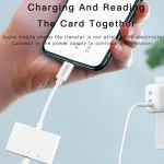 Yesido GS12 8 Pin to TF Card / SD Card / USB / 8 Pin 4 in 1 OTG Converter, GS12 - Image 7