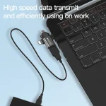 Yesido GS15 3 in 1 USB to USB-C / Type C + Micro USB + 8 Pin OTG Adapter, GS15 - Image 5