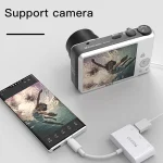 Yesido GS17 USB-C / Type-C to Dual USB + USB-C / Type-C OTG Adapter, GS17 - Image 8