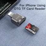 Yesido GS18 8 Pin to TF Card OTG Mini Card Reader, GS18 - Image 2