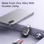 Yesido GS18 8 Pin to TF Card OTG Mini Card Reader, GS18 - Image 6