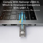 Yesido GS21 USB 3.0 to USB-C / Type-C + TF Card 2 in 1 OTG Card Reader Adapter, GS21 - Image 3
