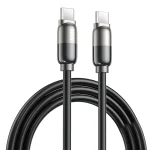 REMAX RC-C037 Capsule 1.2m 30W Type-C to Type-C PVC Fast Charging Cable, RC-C037