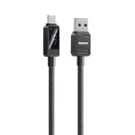REMAX RC-C070 1.2m 66W USB to Type-C Digital Display Braided Fast Charging Cable, RC-C070