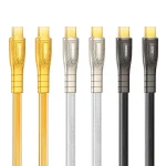 REMAX RC-C166 Prime 1.2m 60W Type-C to Type-C Braided Fast Charging Cable, RC-C166 - Image 2