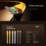 REMAX RC-C166 Prime 1.2m 60W Type-C to Type-C Braided Fast Charging Cable, RC-C166 - Image 6