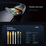 REMAX RC-C167 Prime 1.2m 66W USB to Type-C Braided Fast Charging Cable, RC-C167 - Image 6