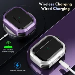 Armor TPU + PC Earbuds Box Protective Case with Metal Buckle, For AirPods Pro / Pro 2, For AirPods 3 - Image 4