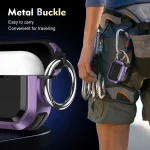 Armor TPU + PC Earbuds Box Protective Case with Metal Buckle, For AirPods Pro / Pro 2, For AirPods 3 - Image 8