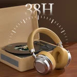 CR-9 Metal Retro Head-mounted Wireless Bluetooth Earphone - Image 5