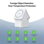 DUZZONA W20 4 in 1 15W Magnetic Wireless Charger Station - Image 10