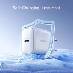 JOYROOM JR-TCF20 PD20W Type-C Port Charger Kit with Type-C to 8 Pin Cable, EU Plug +  Type-C to 8 Pin Cable - Image 4