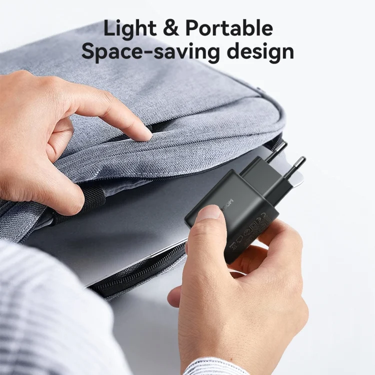 EDA006754601A_3.webp JOYROOM JR-TCF23 25W USB-C / Type-C Port Fast Charger Kit with Type-C to Type-C Cable, EU Plug, UK Plug - Image 4