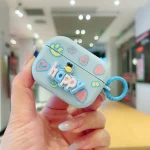 Fresh 3D Text Skin Feel Earbuds Box PC Case, For AirPods Pro 2, For AirPods 3, For AirPods Pro, For AirPods 2 / 1 - Image 7