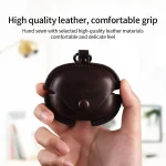 Business Leather Earphone Protective Case with Hook, For Redmi Buds 6 Pro - Image 4