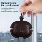 Business Leather Earphone Protective Case with Hook, For Redmi Buds 6 Pro - Image 5