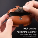 Business Leather Earphone Protective Case with Hook, For Redmi Buds 6 Pro - Image 6