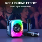 ONIKUMA L7 5W Karaoke Bluetooth Speaker with 2 Microphones - Image 3