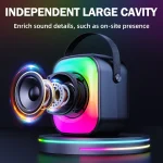 ONIKUMA L7 5W Karaoke Bluetooth Speaker with 2 Microphones - Image 6