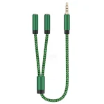 3.5mm Male to Dual 3.5mm Female 2 in 1 Audio Adapter Cable, 0.5m, 1m, 2m, 3m - Image 4