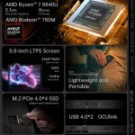 ONE-NETBOOK OneXPlayer X1 mini 8.8 inch Handheld Game Console, Windows 11 AMD Ryzen 7 8840U, 16GB+512GB, 16GB+1TB, 32GB+1TB, 32GB+2TB, 64GB+2TB - Image 3